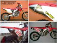 PONTEIRA DORE P/ CRF 250 E 450 COM CURVA EM AÇO